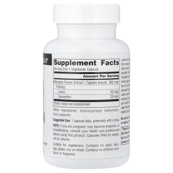 Alternative view of Source Naturals, Zea-Tein 20/20™, 60 Vegetarian Capsules
