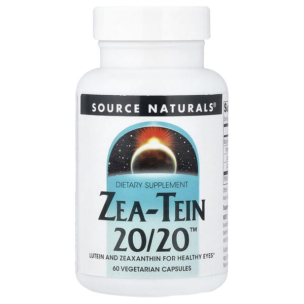Source Naturals, Zea-Tein 20/20™, 60 Vegetarian Capsules