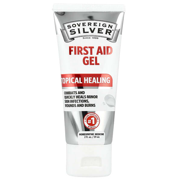 Alternative view of Sovereign Silver, First Aid Gel, 2 fl oz (59 ml)