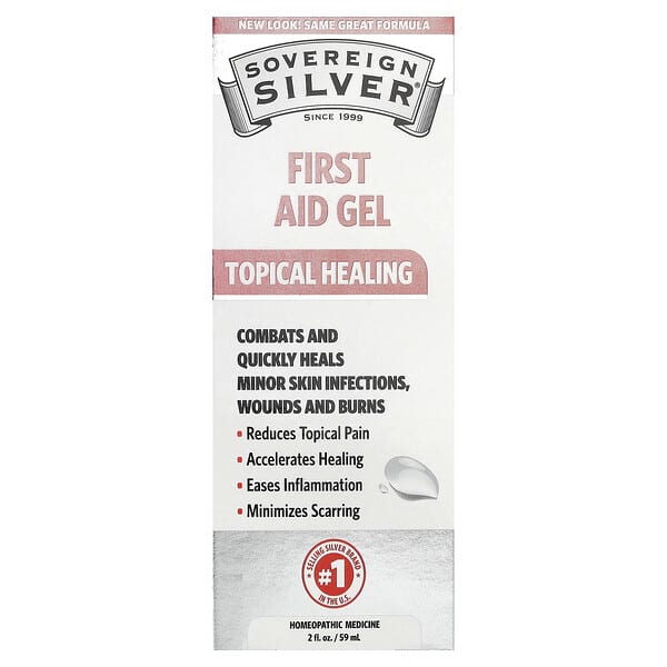 Sovereign Silver, First Aid Gel, 2 fl oz (59 ml)
