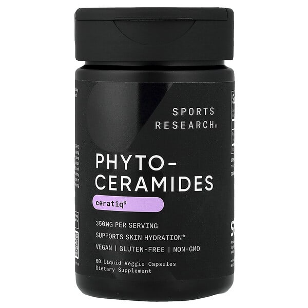 Sports Research, Phytoceramides, 350 mg , 60 Liquid Veggie Capsules