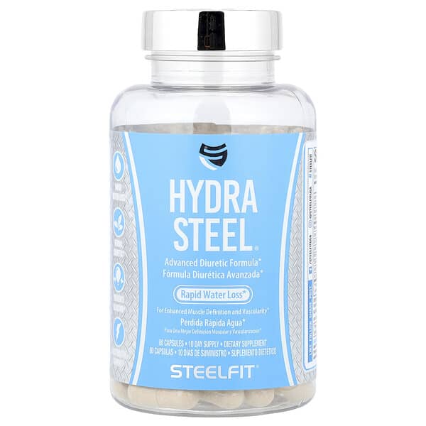 SteelFit, Hydra Steel®, Rapid Water Loss, 80 Capsules