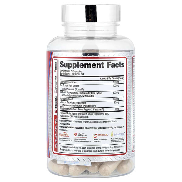 Alternative view of SteelFit, Steel Core®, Visceral Fat Metabolizer, 90 Capsules