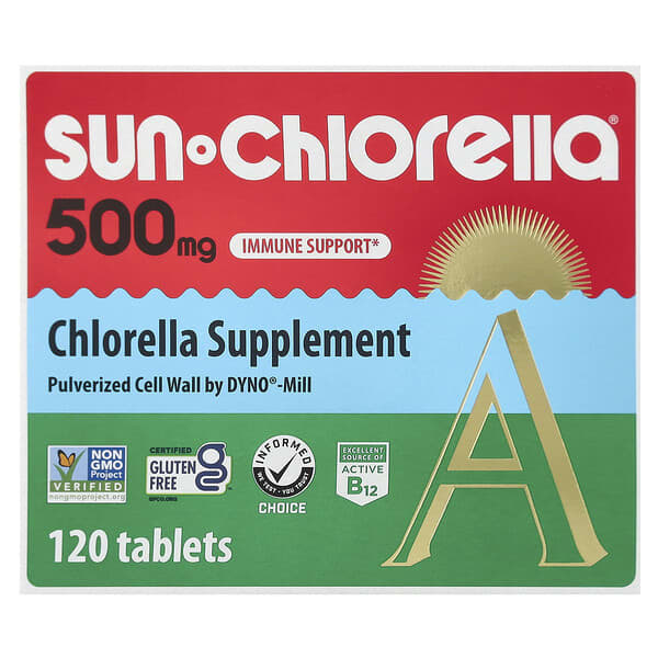 Sun Chlorella, Chlorella Supplement, 120 Tablets