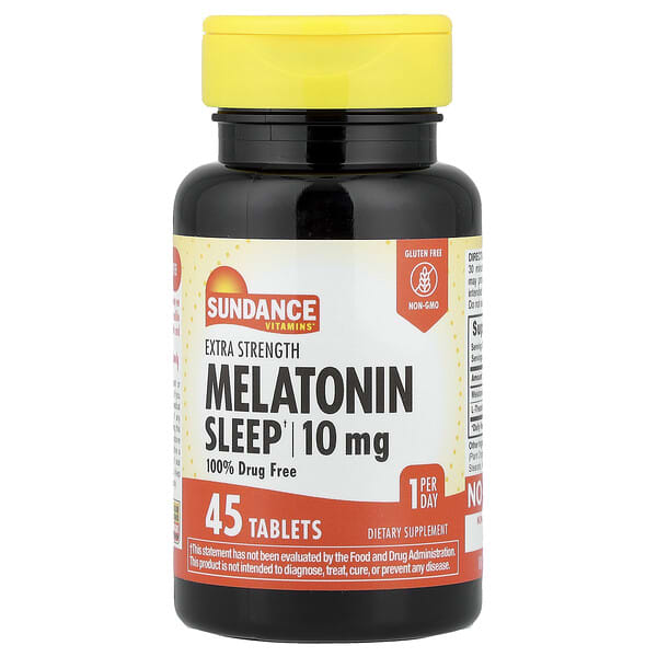 Sundance Vitamins, Melatonin Sleep, 45 Tablets