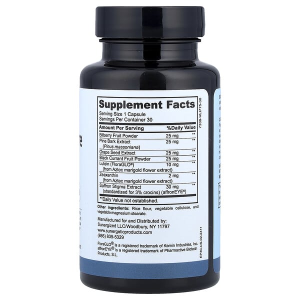Alternative view of Sunergetic, Eye Pressure Support, 30 Capsules