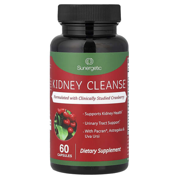 Sunergetic, Kidney Cleanse, 60 Capsules