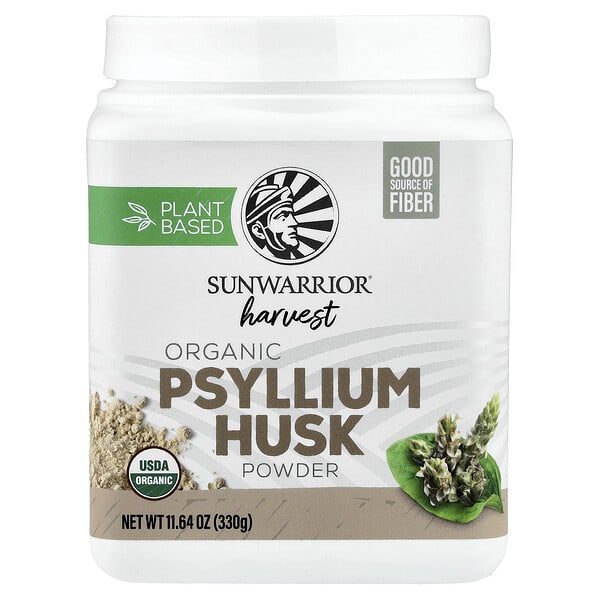 Sunwarrior, Harvest, Organic Psyllium Husk Powder, 11.64 oz (330 g)