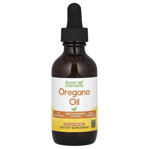 Super Nutrition, Oregano Oil, 40 mg, 2 fl oz (59 ml)