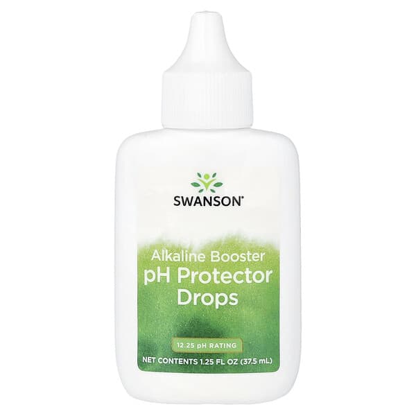 Swanson, Alkaline Booster, pH Protector Drops, 1.25 fl oz (37.5 ml)