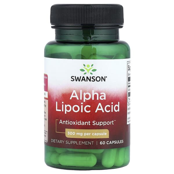 Swanson, Alpha Lipoic Acid, 300 mg, 60 Capsule