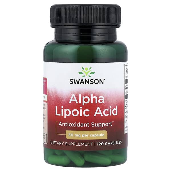 Swanson, Alpha Lipoic Acid, 50 mg, 120 Capsules