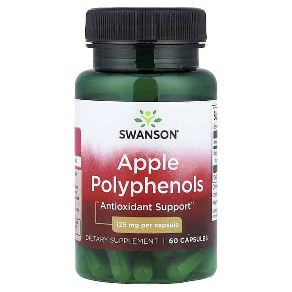 Swanson, Apple Polyphenols, 125 mg, 60 Capsules 3 Swanson, Apple Polyphenols, 125 mg, 60 Capsules