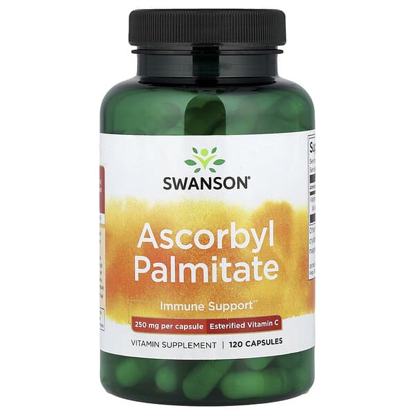 Swanson, Ascorbyl Palmitate, 250 mg, 120 Capsules
