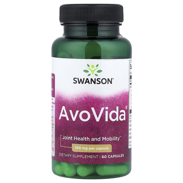 Swanson, AvoVida®, 100 mg, 60 Capsules