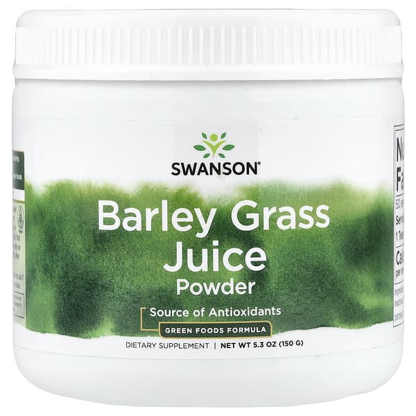Swanson, Barley Grass Juice Powder, 5.3 oz (150 g)