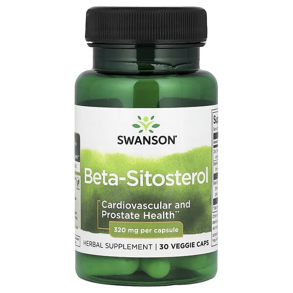 Swanson, Beta-Sitosterol, 30 Veggie Caps