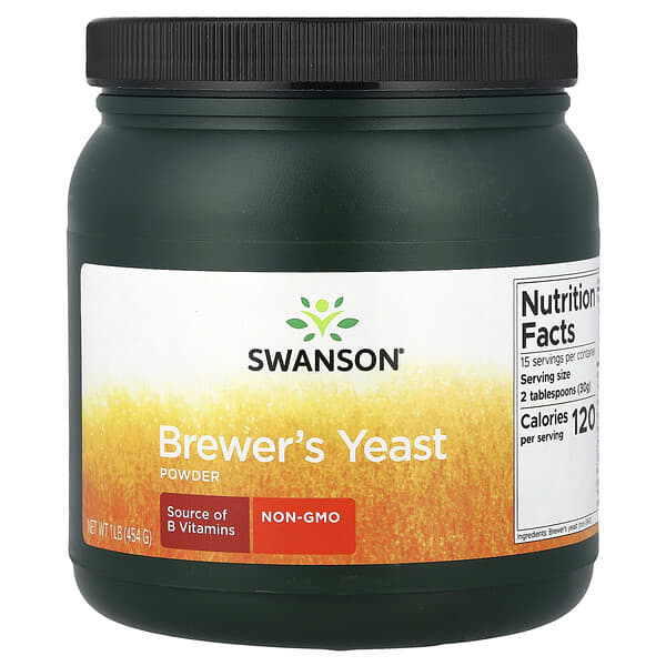 Swanson, Brewer's Yeast Powder, 1 lb (454 g)
