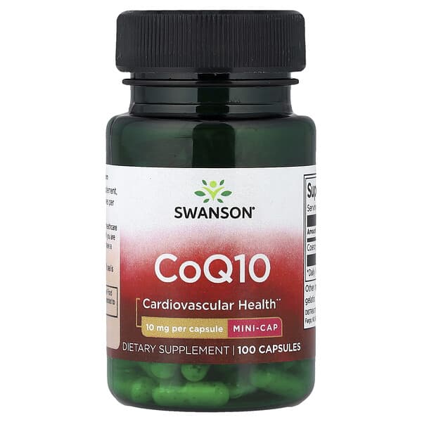 Swanson, CoQ10, 10 mg, 100 Capsules