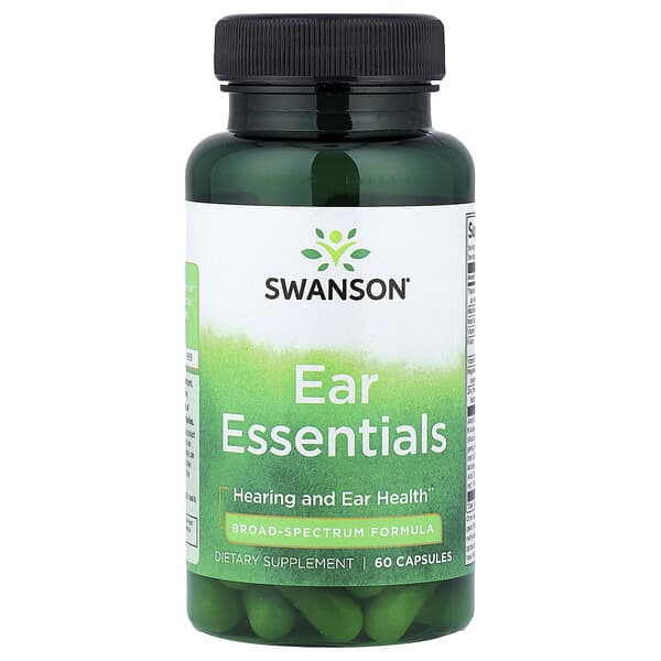 Swanson, Ear Essentials, 60 Capsules