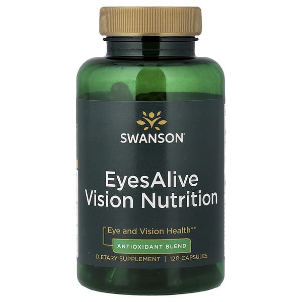 Swanson, EyesAlive Vision Nutrition, 120 Capsules