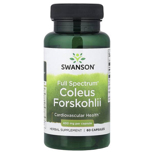 Swanson, Full Spectrum® Coleus Forskohlii, 400 mg, 60 Capsules