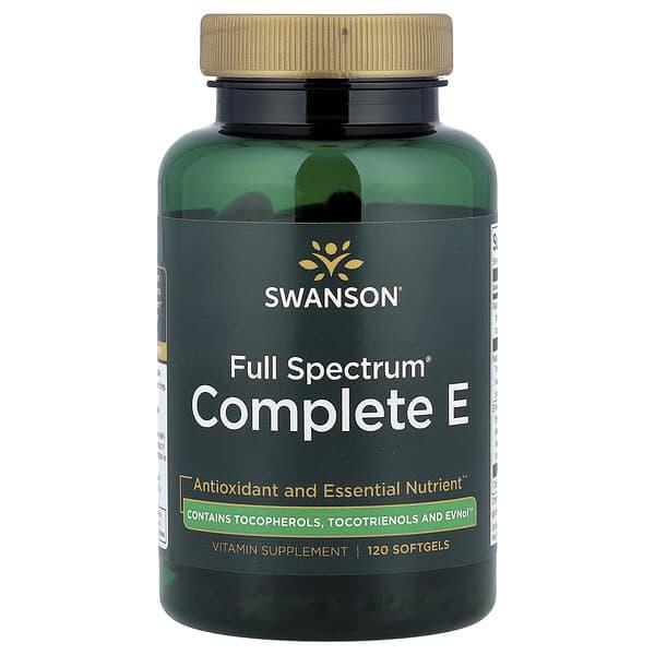 Swanson, Full Spectrum® Complete E, 120 Softgels