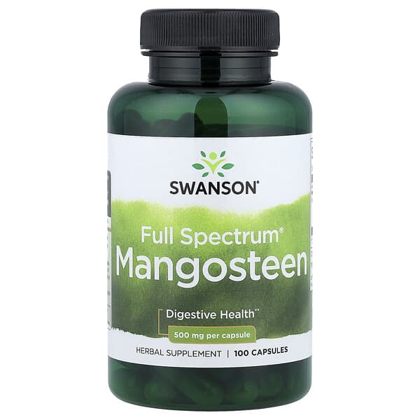 Swanson, Full Spectrum® Mangosteen, 500 mg, 100 Capsules