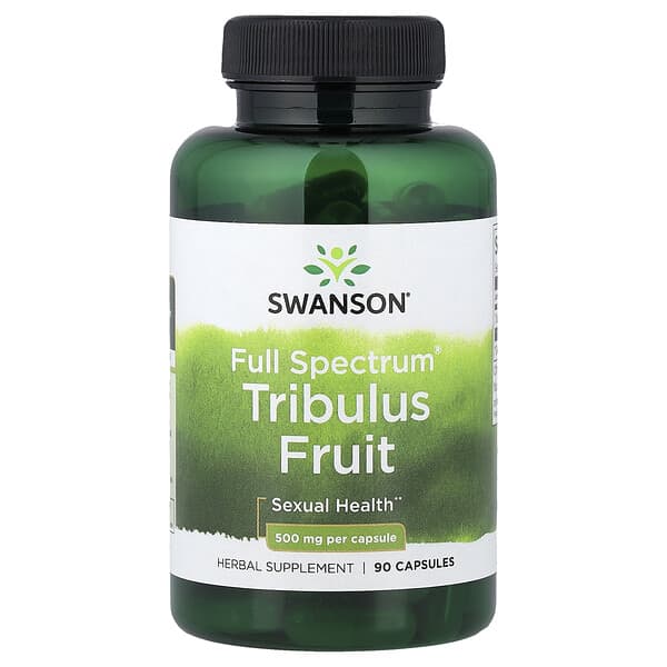 Swanson, Full Spectrum® Tribulus Fruit, 500 mg, 90 Capsules