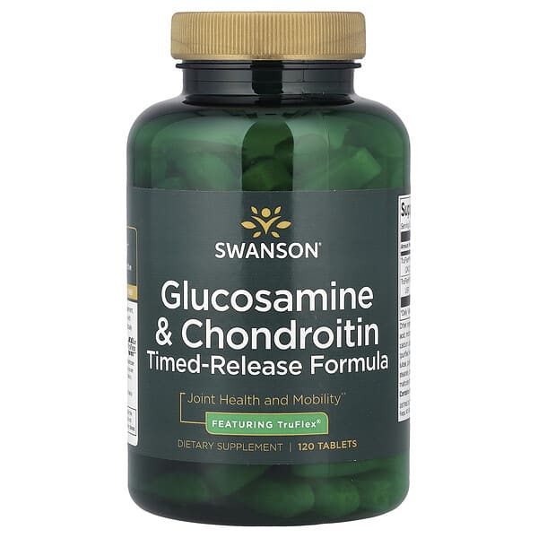 Swanson, Glucosamine & Chondroitin, 120 Tablets