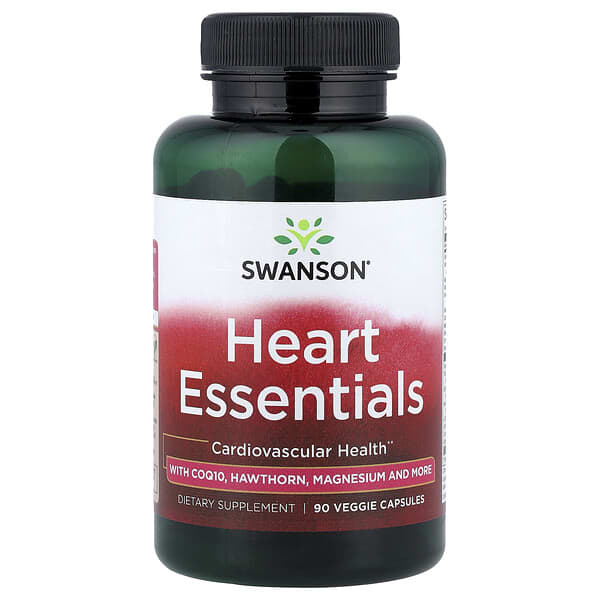 Swanson, Heart Essentials, 90 Veggie Capsules