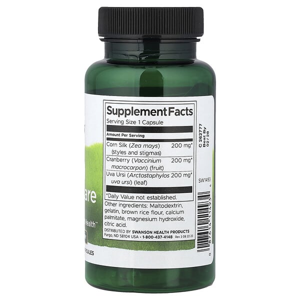 Alternative view of Swanson, Herbal Urinary Care, 60 Capsules