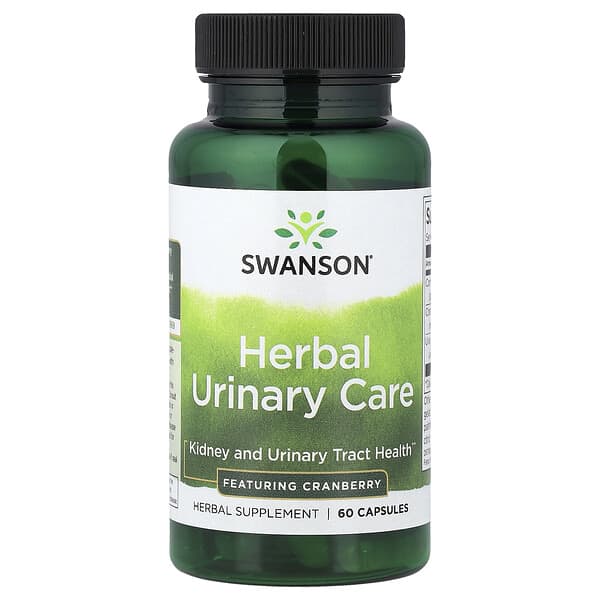 Swanson, Herbal Urinary Care, 60 Capsules