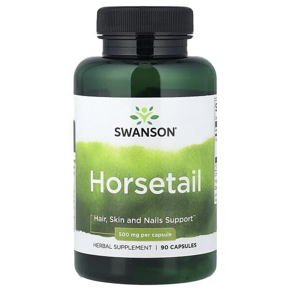 Swanson, Horsetail, 500 mg, 90 Capsules