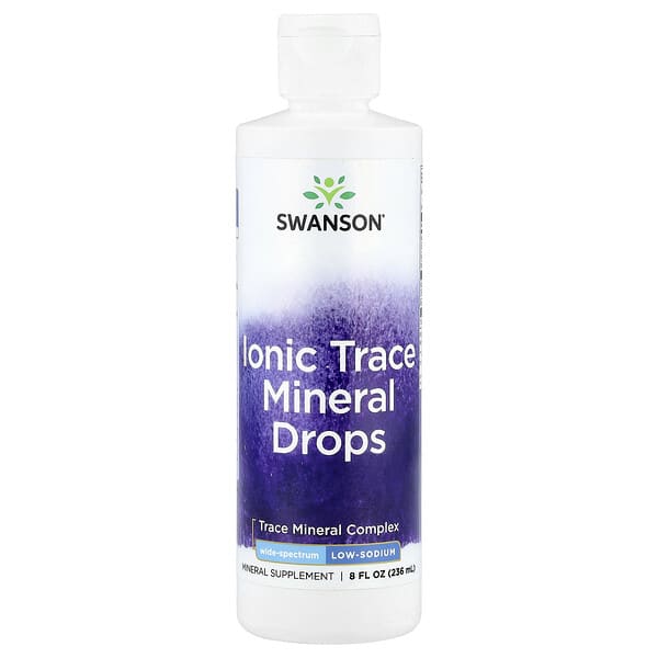 Swanson, Ionic Trace Mineral Drops, 8 fl oz (236 ml)