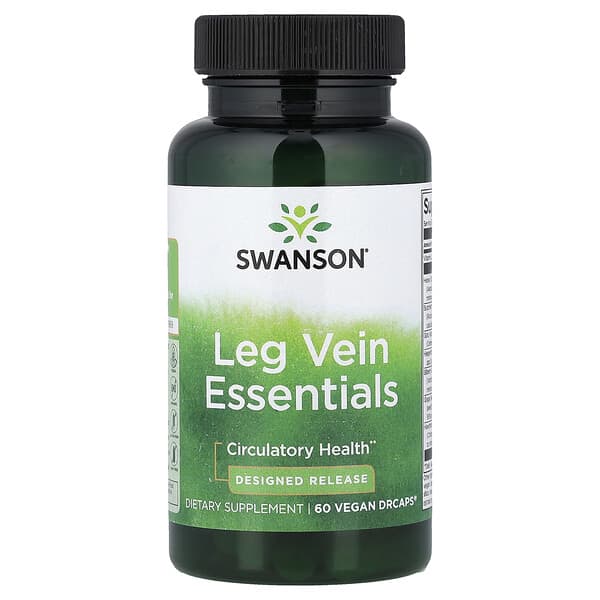 Swanson, Leg Vein Essentials, 60 Vegan DrCaps®
