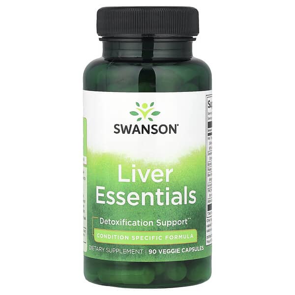 Swanson, Liver Essentials, 90 Veggie Capsules