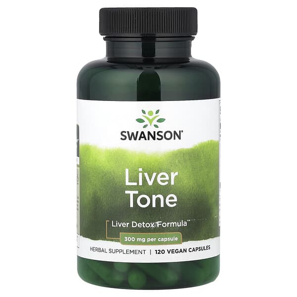Swanson, Liver Tone, 120 Vegan Capsules