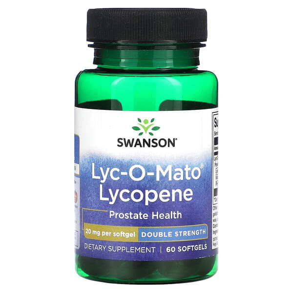 Swanson, Lyc-O-Mato Lycopene, 20 mg, 60 Softgels 4 Swanson, Lyc-O-Mato Lycopene, 20 mg, 60 Softgels