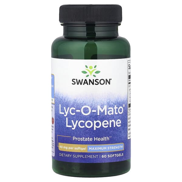 Swanson, Lyc-O-Mato® Lycopene, 60 Softgels