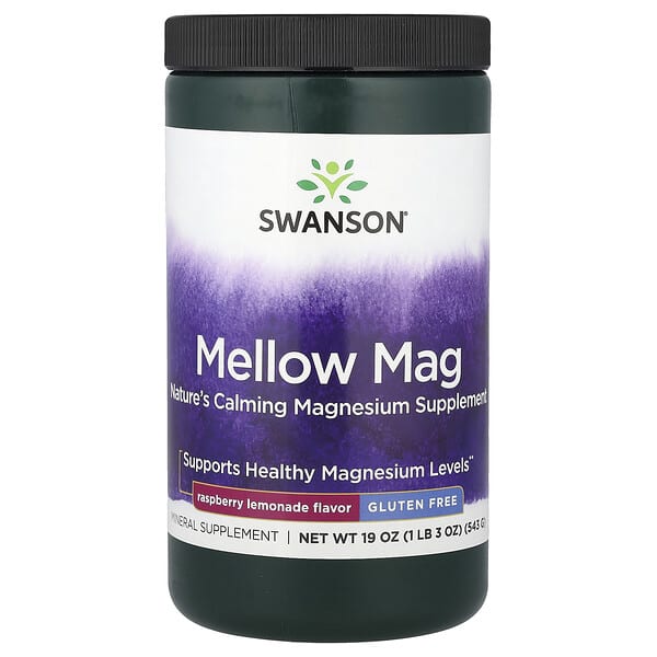 Swanson, Mellow Mag, Raspberry Lemonade, 19 oz (543 g)