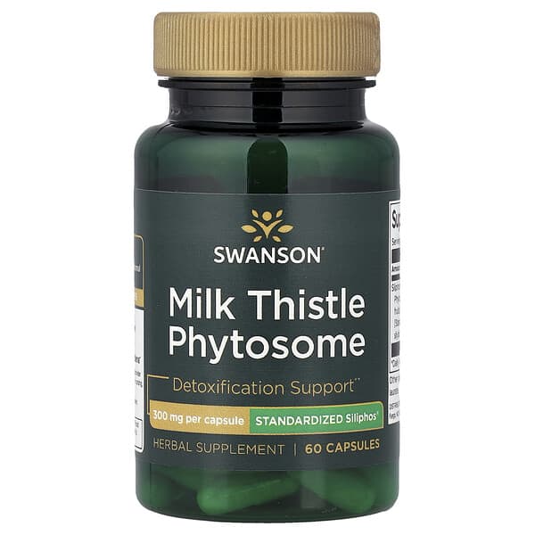 Swanson, Milk Thistle Phytosome, 300 mg , 60 Capsules