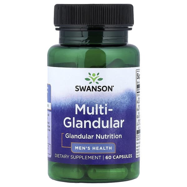 Swanson, Multi-Glandular, Men's Health, 60 Capsules