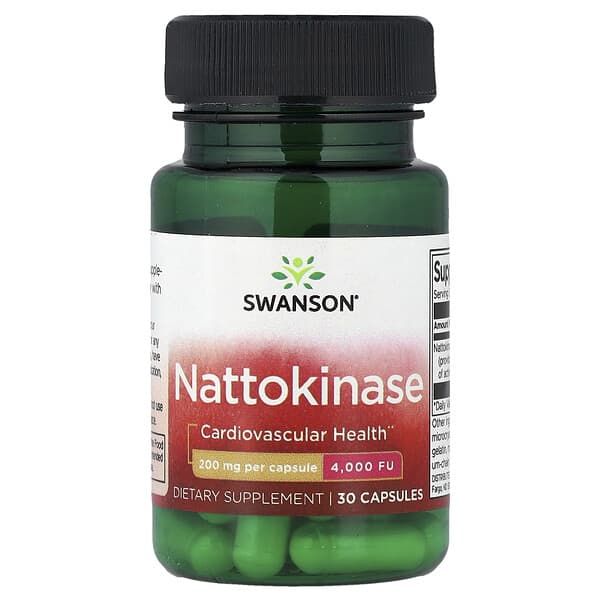 Swanson, Nattokinase, 200 mg, 30 Capsules