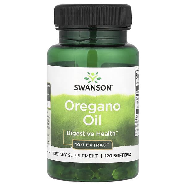 Swanson, Oregano Oil, 120 Softgels (150 mg per Softgel)