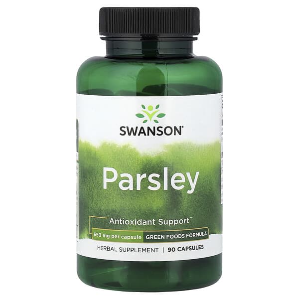 Swanson, Parsley, 650 mg , 90 Capsules