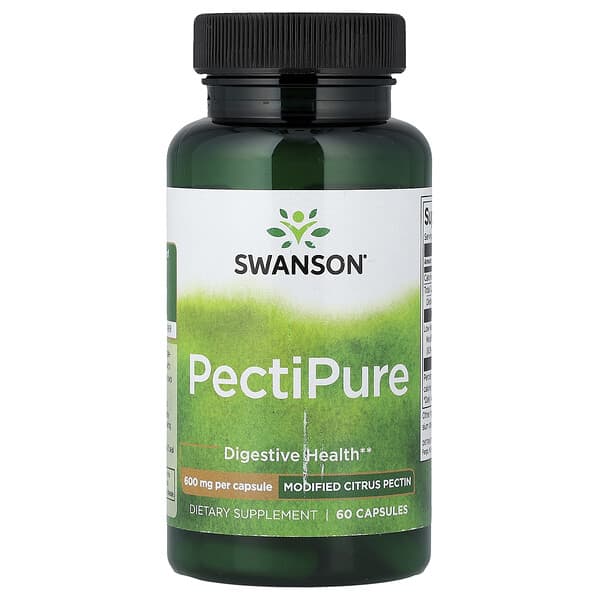 Swanson, PectiPure, 600 mg, 60 Capsules