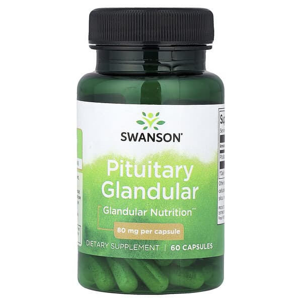 Swanson, Pituitary Glandular, 80 mg, 60 Capsules