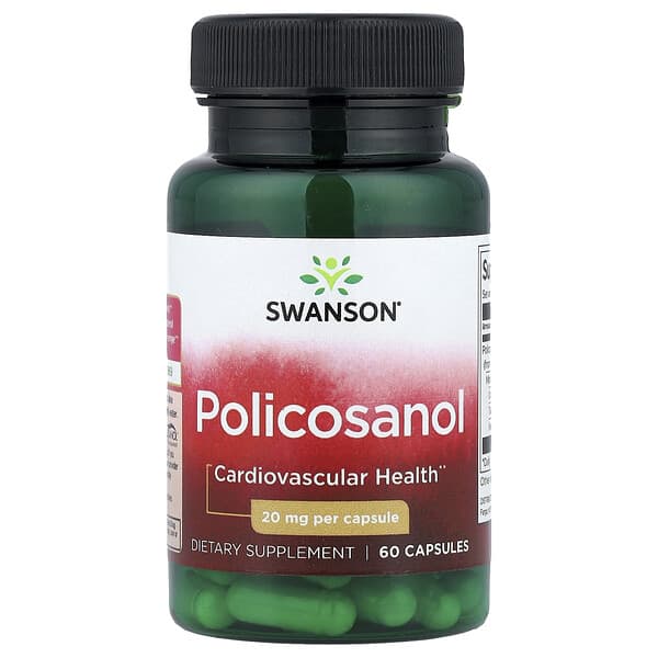 Swanson, Policosanol, 20 mg, 60 Capsules