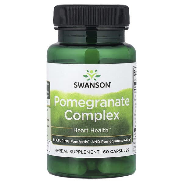 Swanson, Pomegranate Complex, 60 Capsules